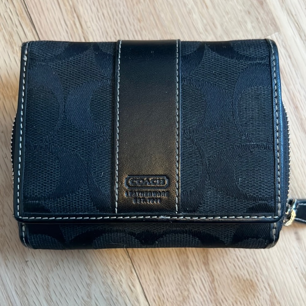 Small coach wallet